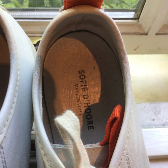 Sofie D’hoore white low top trainers - Picture 2 of 4